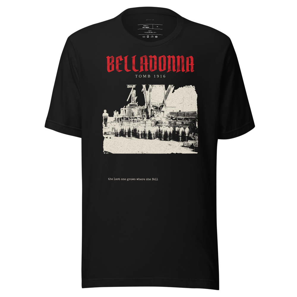 Atropa Widow Burial Noir Tee