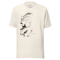Fenrir Graphic Tee, Chiaroscuro Streetwear Shirt | Vintage 90s Style Unisex Black Tee | Dark Aesthetic Gift for Him or Her