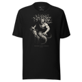 Chiaroscuro graphic tee, dark streetwear shirt, vintage monochrome unisex tee, ink drip aesthetic, gift for him or her
