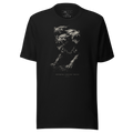 Cerberus graphic tee, dark mythology shirt, chiaroscuro etching art, unisex streetwear black tee | moody aesthetic gift for him or her