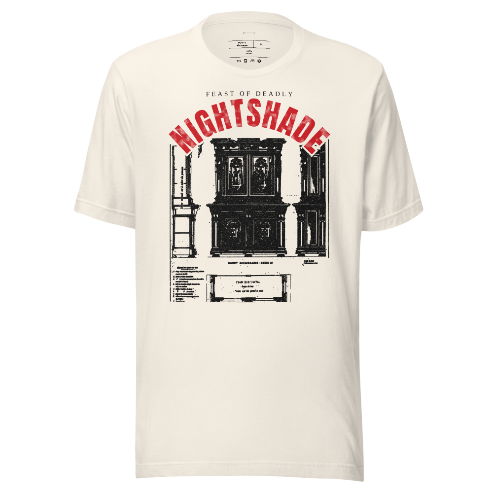 Atropa Saint Noir Tee — White