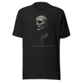 Graphic Tee Drowned Colossus Noir | Textured Etching Streetwear Shirt | Vintage Aesthetic Unisex Tee | Gift for Him Her