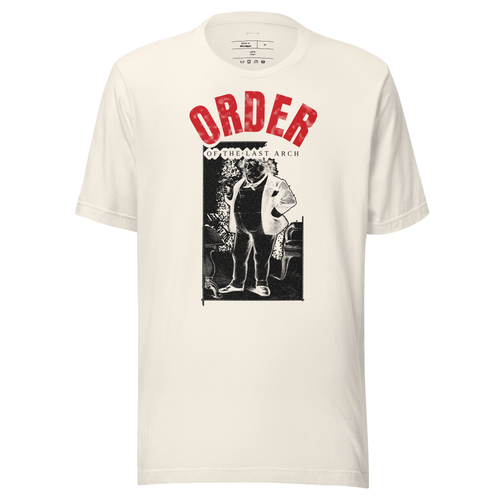 Broken Arch Angel Noir Tee — White