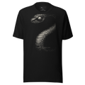 Pale Wyrm Eclipse Graphic Tee | Monochrome Gothic Streetwear Shirt | Vintage Aesthetic Unisex Tee | Gift for Him Her