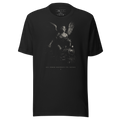 Baroque graphic tee, dense crosshatch streetwear shirt, vintage monochrome aesthetic unisex tee | gift for him or her