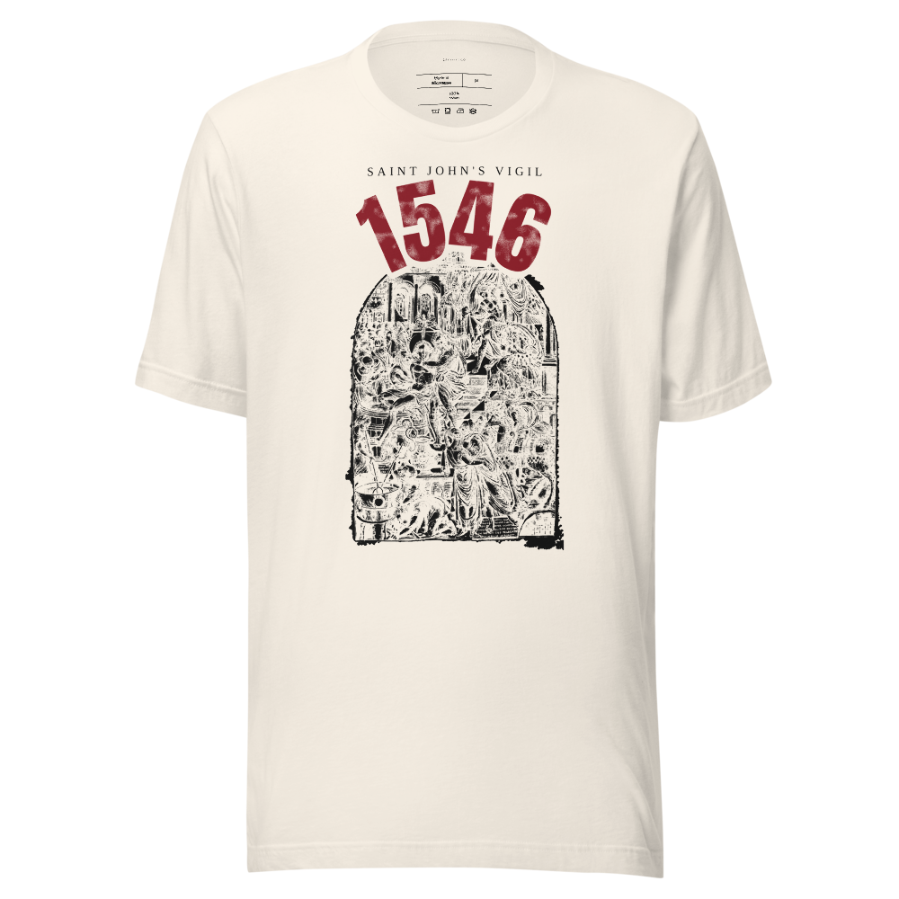 Relic Hound Vigil Noir Tee — White