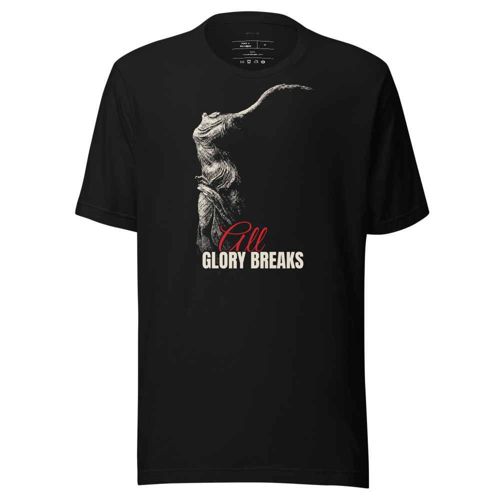 Broken Nike Falling Noir Tee