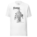 Thistle Saint Burial Noir Tee — White