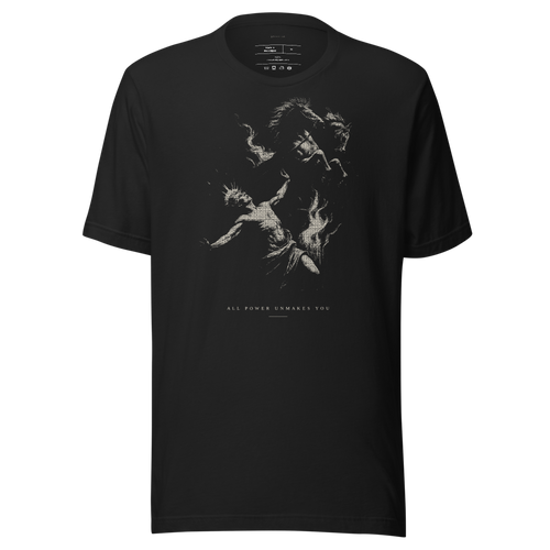 Chiaroscuro graphic tee, black streetwear t-shirt, unisex vintage aesthetic shirt, etching art drip tee, gift for him or her