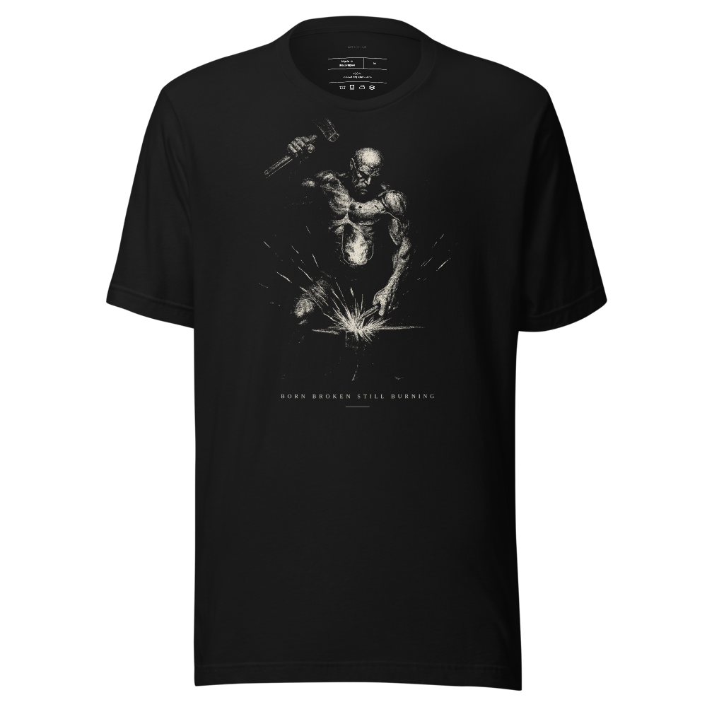 Graphic Tee Black Baroque Etching Print | Unisex Streetwear T-Shirt, Vintage Aesthetic, Monochrome Full-Chest Art, Gift for Him or Her