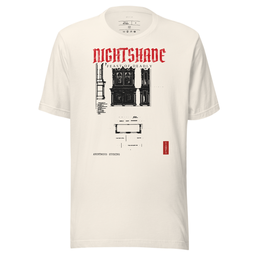 Atropa Saint Noir Tee — White