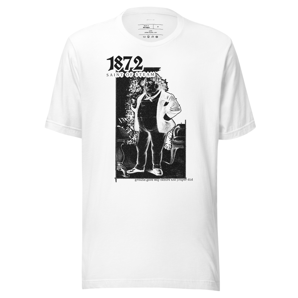 Piston Saint Descent Noir Tee — White