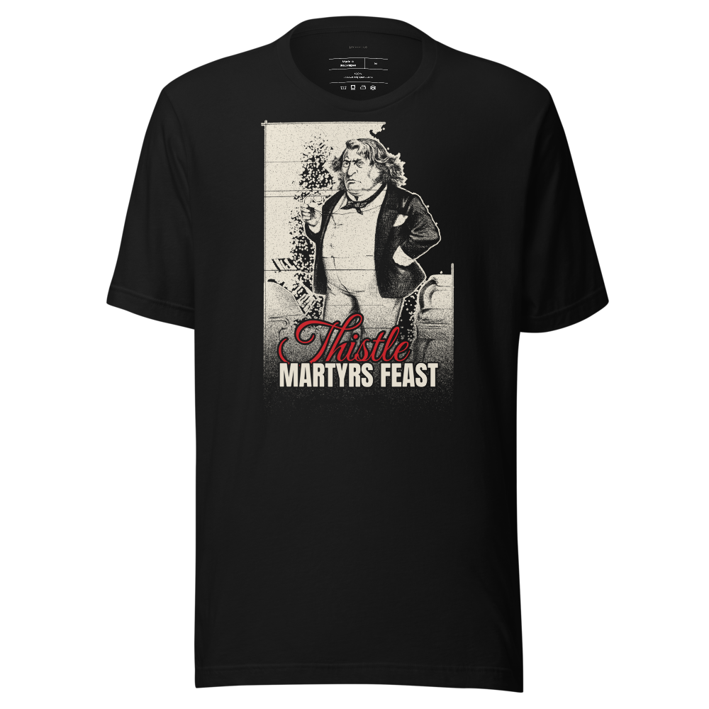 Thistle Martyr Burial Noir Tee