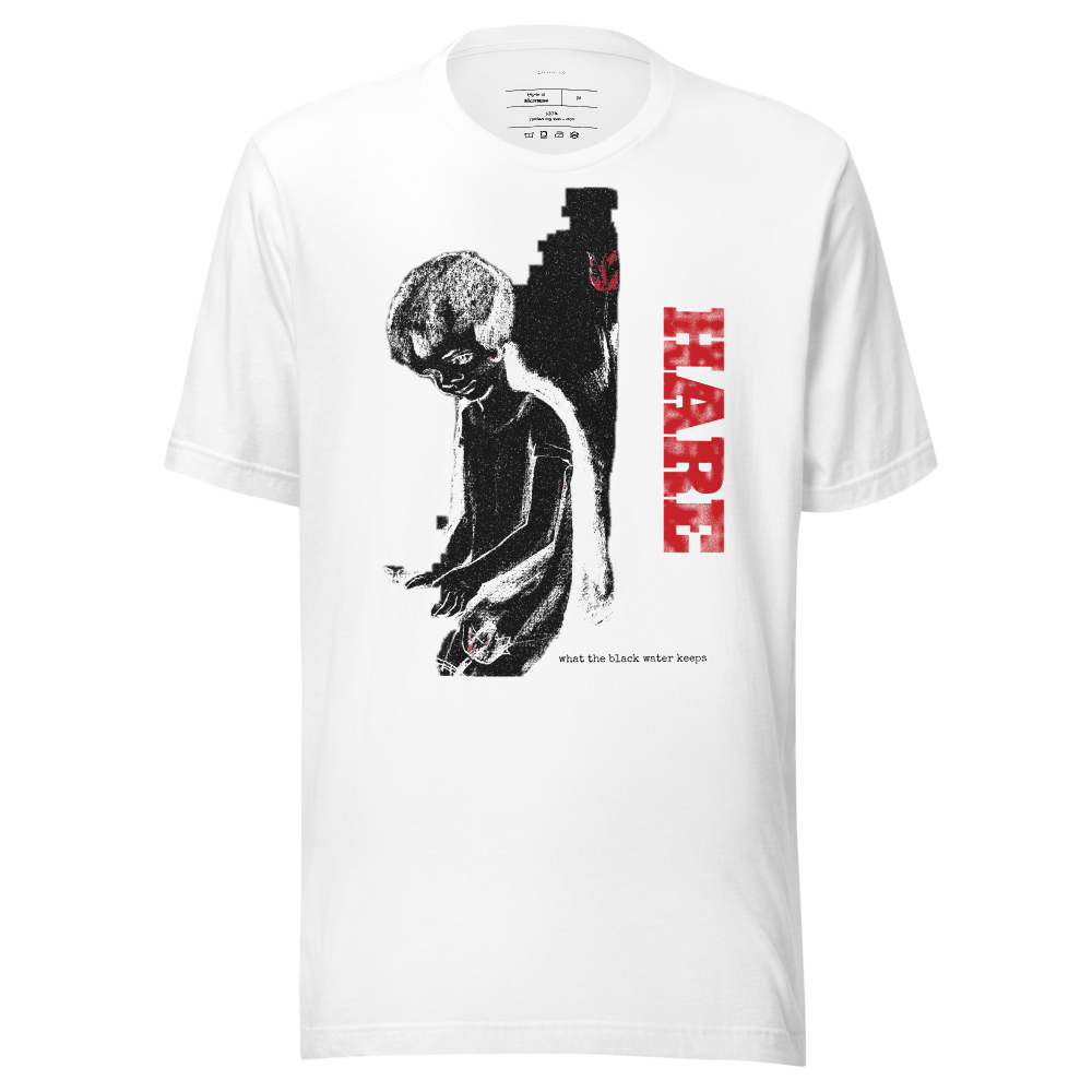 Hellebore King Burial Noir Tee — White