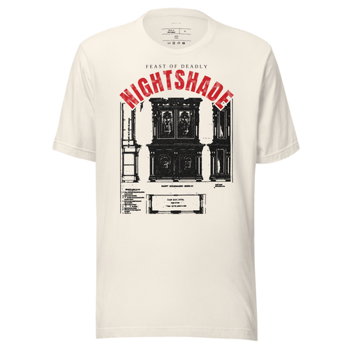 Atropa Saint Noir Tee — White