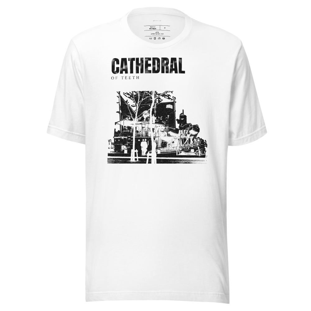Charybdis Swallowing Noir Tee — White
