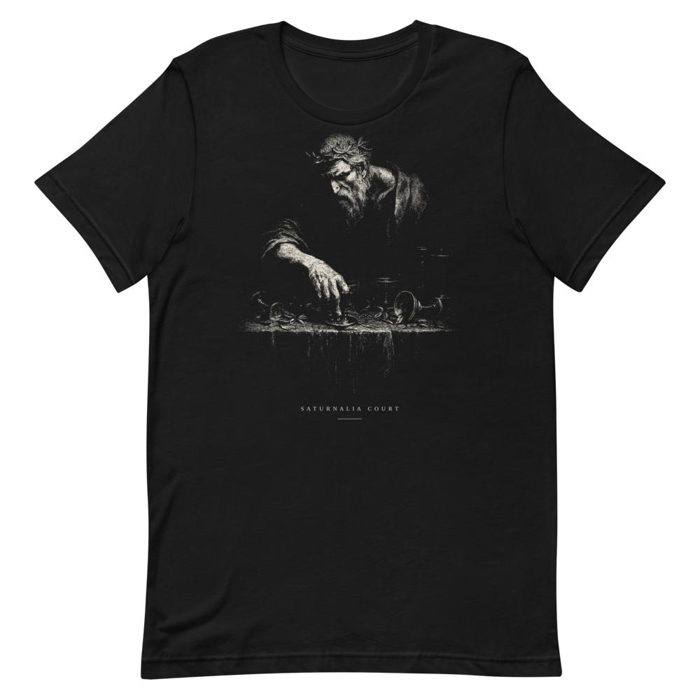 Saturnalia Court Noir Tee