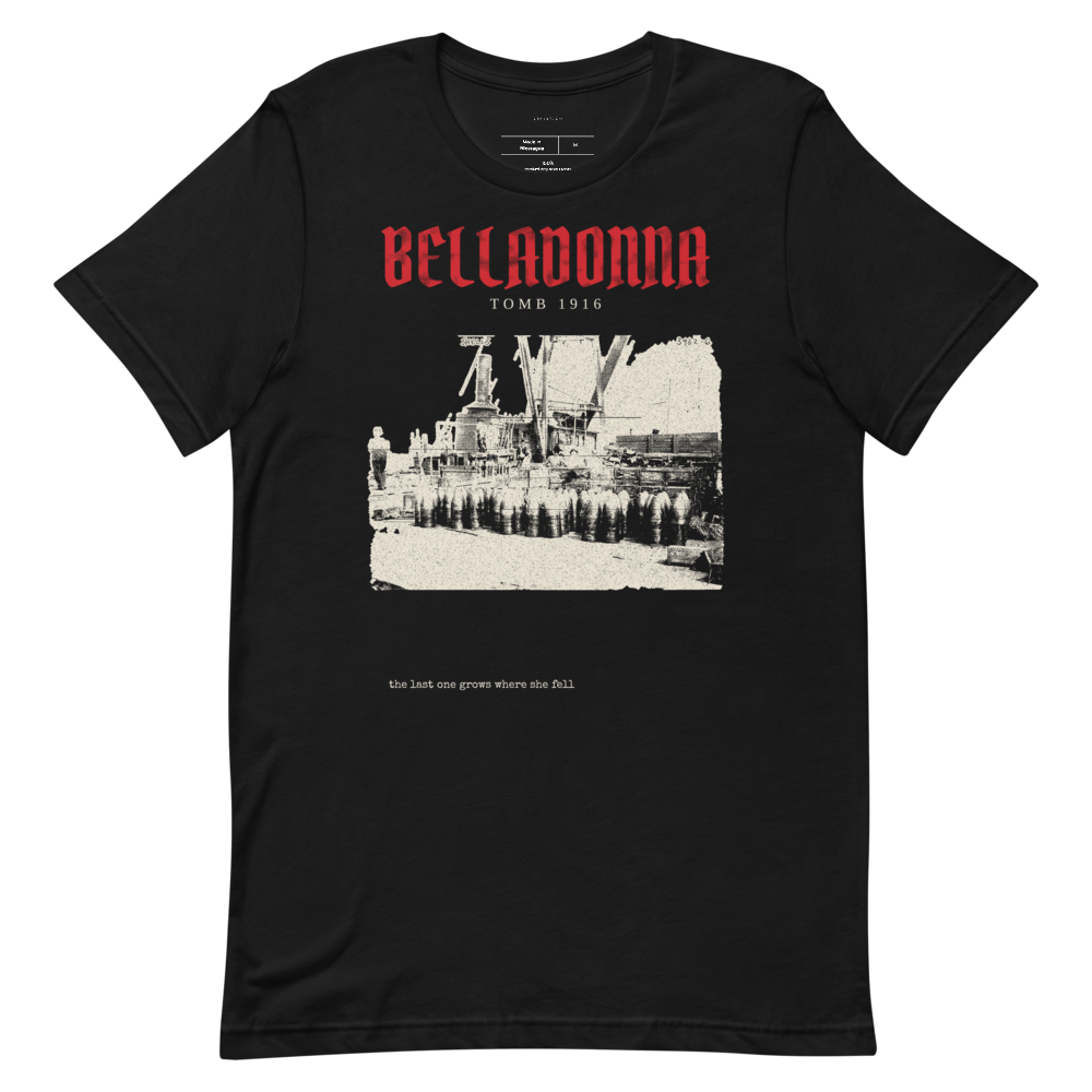 Atropa Widow Burial Noir Tee