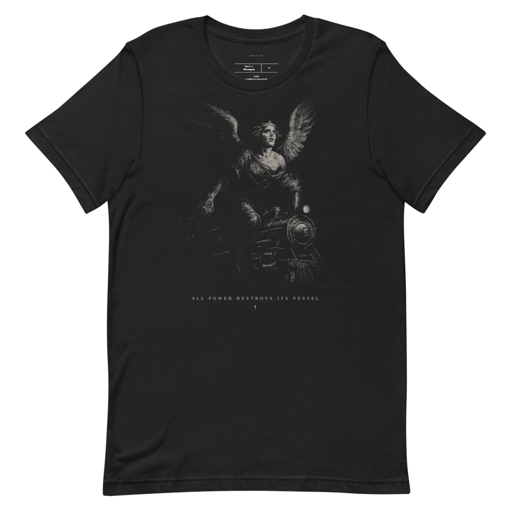 Baroque graphic tee, dense crosshatch streetwear shirt, vintage monochrome aesthetic unisex tee | gift for him or her