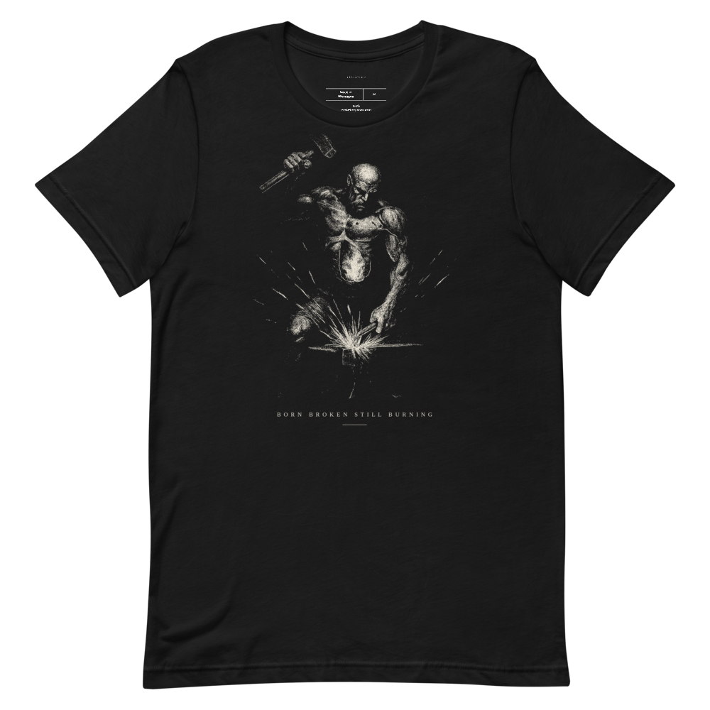 Graphic Tee Black Baroque Etching Print | Unisex Streetwear T-Shirt, Vintage Aesthetic, Monochrome Full-Chest Art, Gift for Him or Her