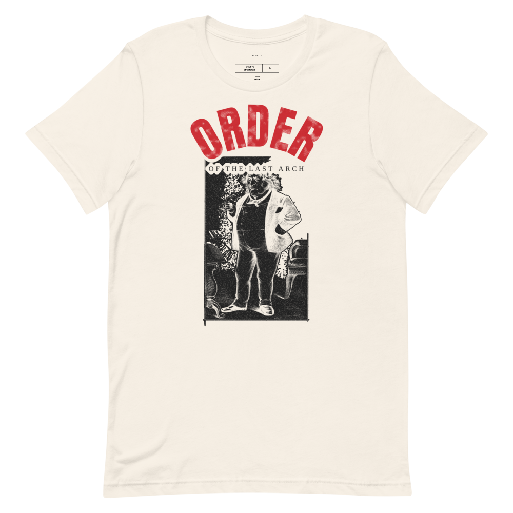 Broken Arch Angel Noir Tee — White