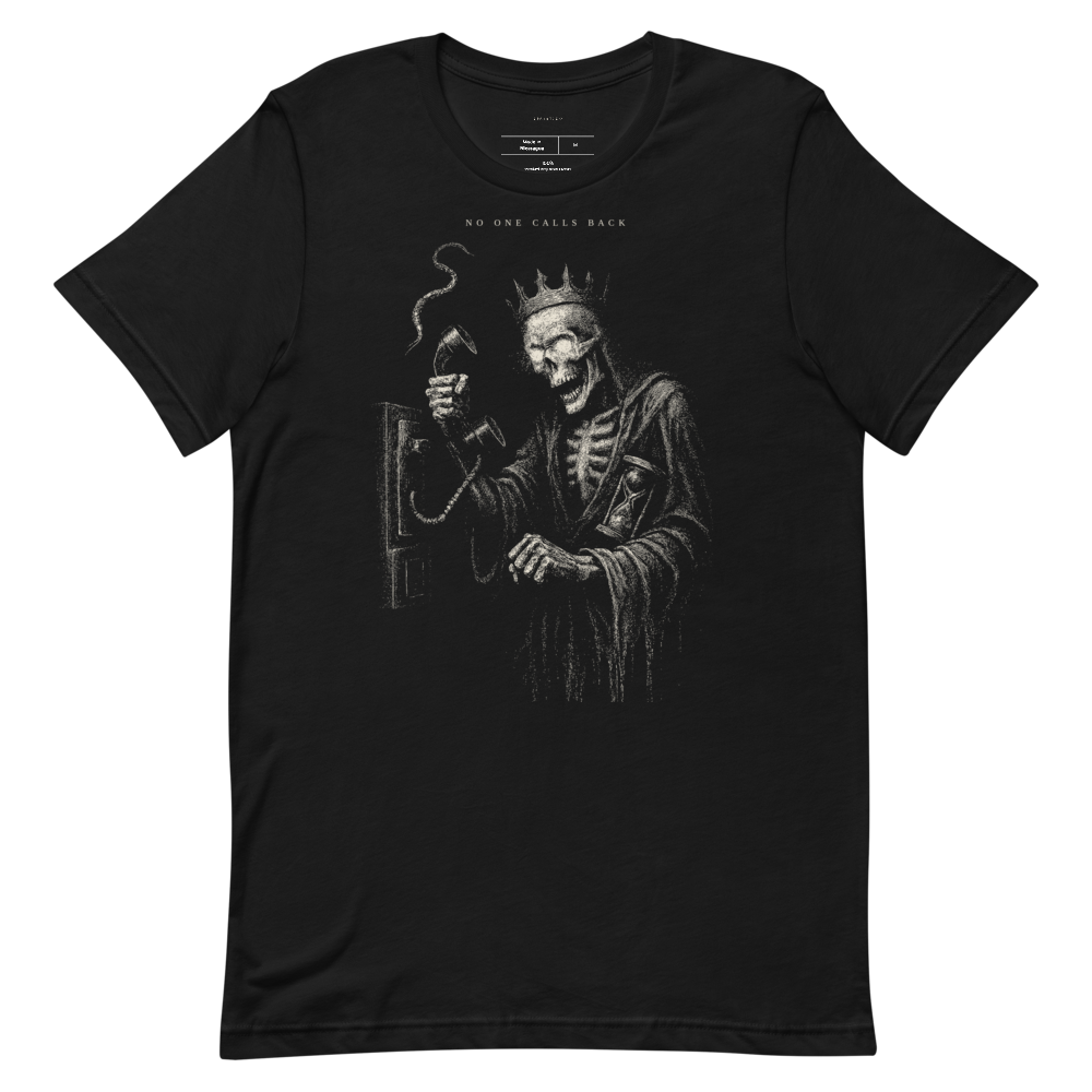 Reaper graphic tee, monochrome streetwear shirt, vintage noir etching style, unisex aesthetic t-shirt, gift for him or her