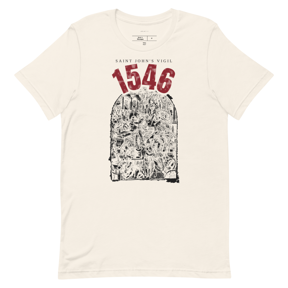 Relic Hound Vigil Noir Tee — White