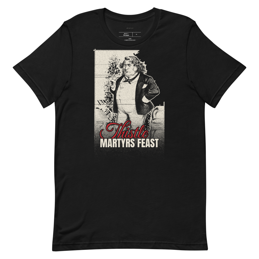 Thistle Martyr Burial Noir Tee