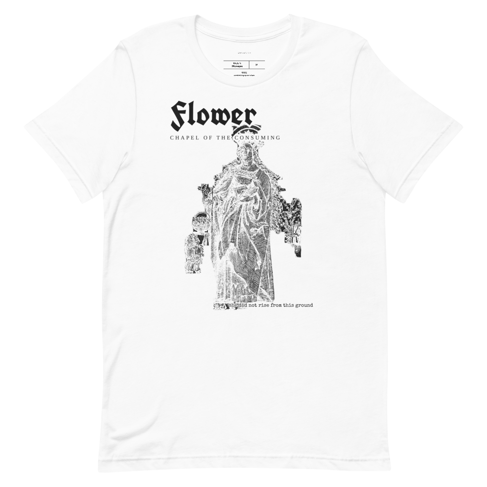 Thistle Saint Burial Noir Tee — White