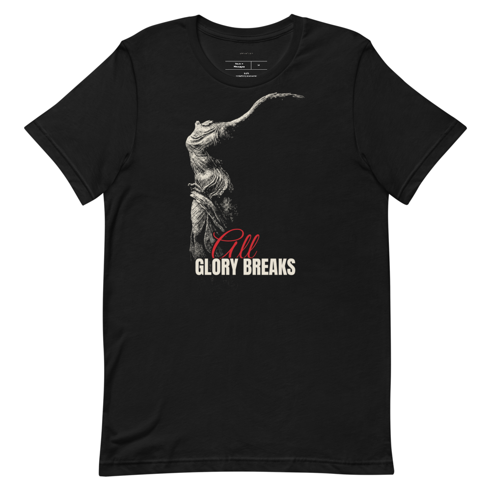 Broken Nike Falling Noir Tee